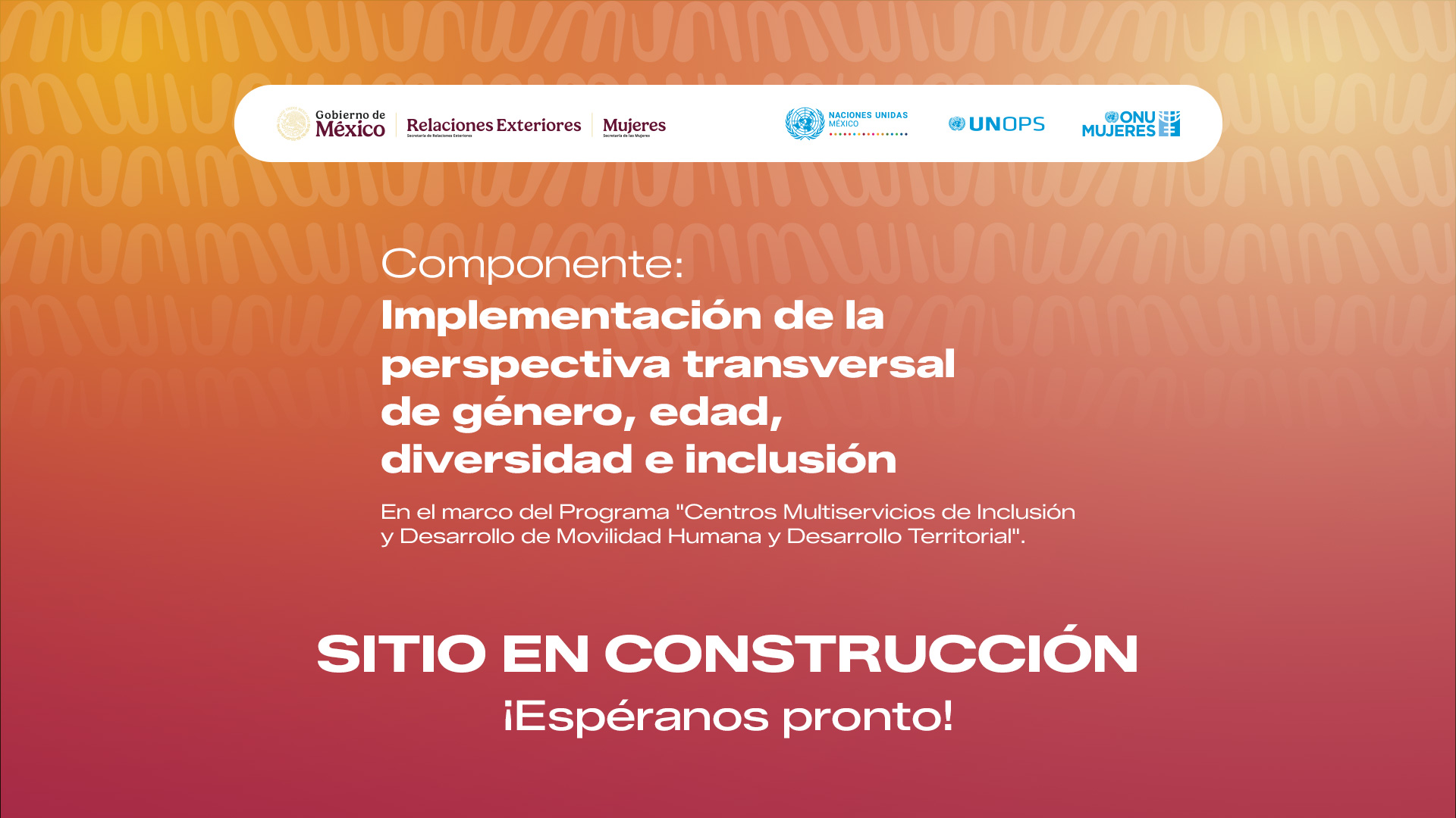 Sitio web en construcción
